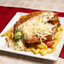 Mahagóni pulykamell