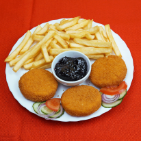 Rántott camembert sajt