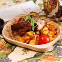 Kemencében sült sörös csülök