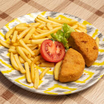 Rántott camembert sajt