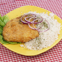 Szezámmagos csirkemell