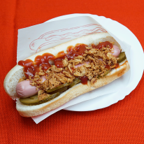 Extra Hot-dog (nagy kutya)