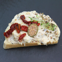 1.F. - Padlizsánkrémes szendvics