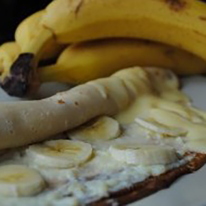 Vaníliás-banános palacsinta