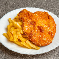 -Szezámmagos rántott csirkemell