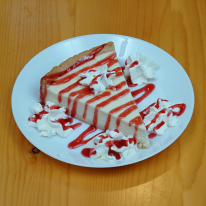 2001. Sajttorta szelet