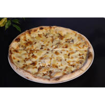 Mézes-körtés pizza