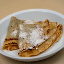 Kakaós palacsinta porcukorral