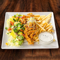 Gyros tzatzikivel Gyros tzatzikivel