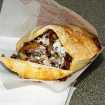 Gyros pitában Gyros pitában