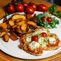 Feta sajtos csirkemell