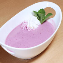 Hideg erdei gyümölcskrémleves Hideg erdei gyümölcskrémleves