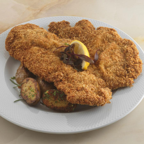 Óriási bécsi szelet sertésszűzből