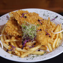 Corn flakes bundás csirkemell