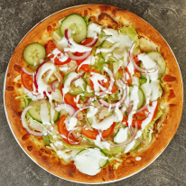 15. Gyros pizza