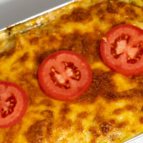 Calabriai al forno spagetti