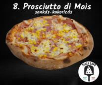 8. Prosciutto di Mais - Sonkás-kukoricás pizza
