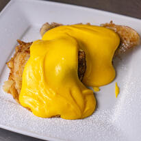 Ananászos-mogyorókrémes palacsinta