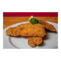 Rántott fogasfilé ropogós bundában