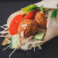Falafel shawarma 