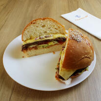  Sajtos hamburger