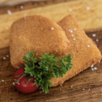 Rántott trappista sajt