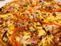 BBQ pizza
