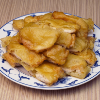 Illatos-omlós csirkehúsfalatok