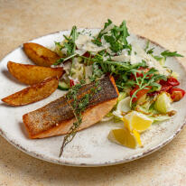 Ropogós lazac derék