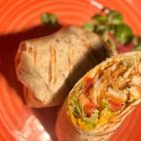 Csirkés wrap Csirkés wrap