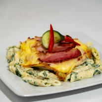 Mozzarellás csirkemell