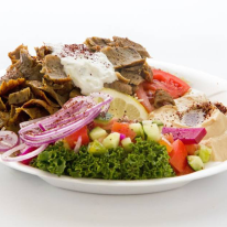 Gyros tál / Gyros platter Gyros tál / Gyros platter
