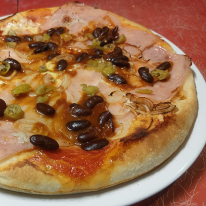 27. Sonkás-mexikói pizza